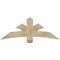Ekena Millwork Davenport Rough Sawn Timber Gable Bracket, Douglas Fir, 60"W x 22"H x 6"D x 6"F, 9/12 Pitch GBW060X22X0606DAV00RDF - alternate 1
